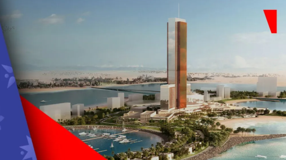 Wynn Al Marjan Island tops out as tower reaches full height