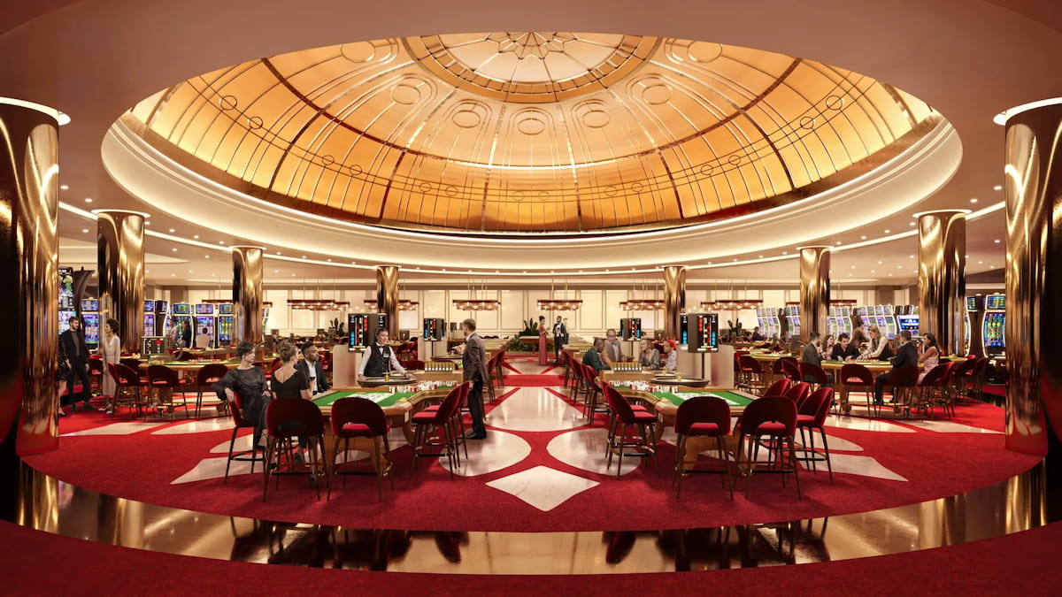 Caesars Palace Times Square Reveals First Interior Renderings For New York Casino