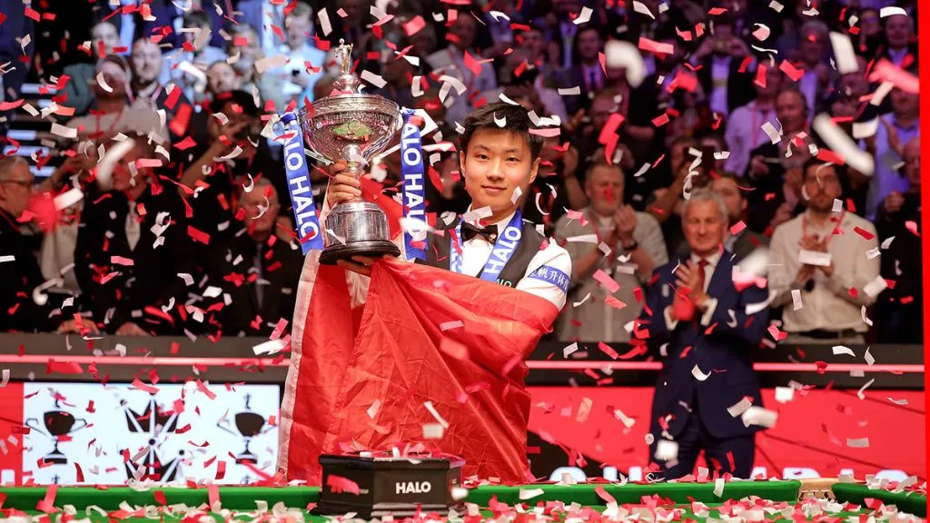Zhao Xintong's historic comeback becomes China's first world snooker champion