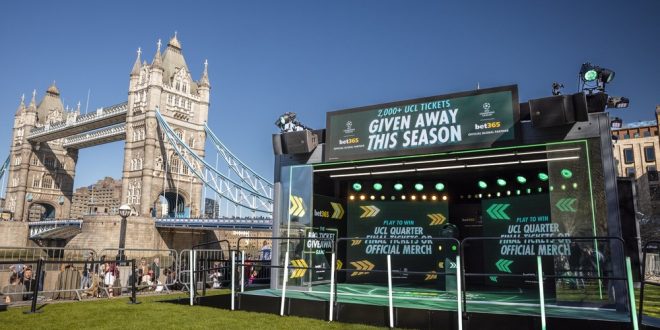 bet365 brings Champions League partnership to London with Arsenal legend Sol Campbell