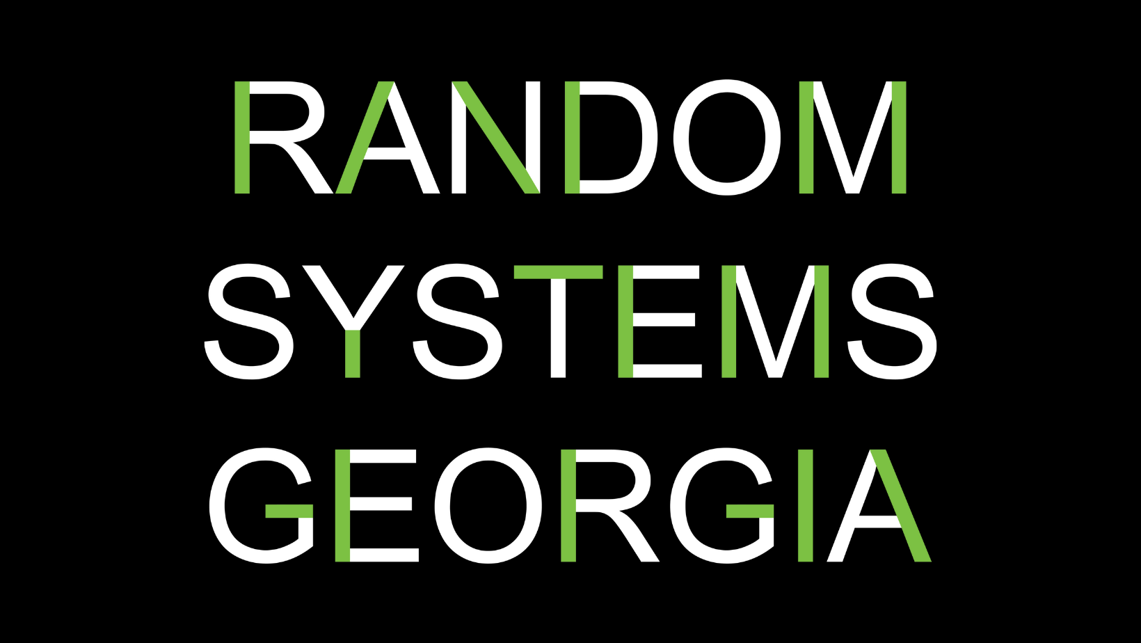 Random Systems Georgia
